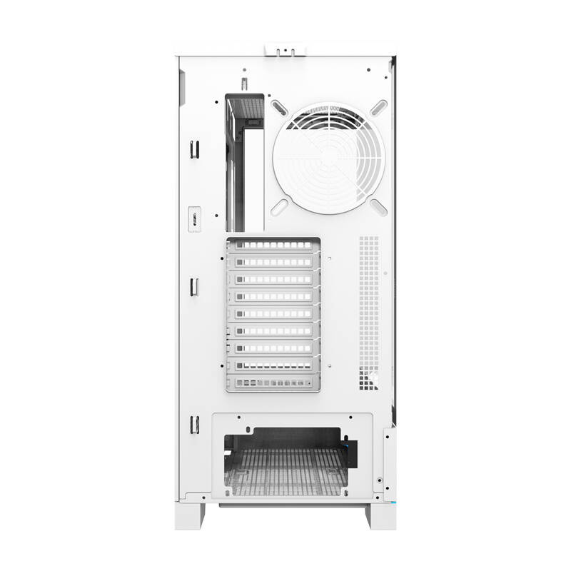 Kuti kompjuteri DarkFlash DY451L, ATX MIDI Tower, xham i temperuar, e bardhë