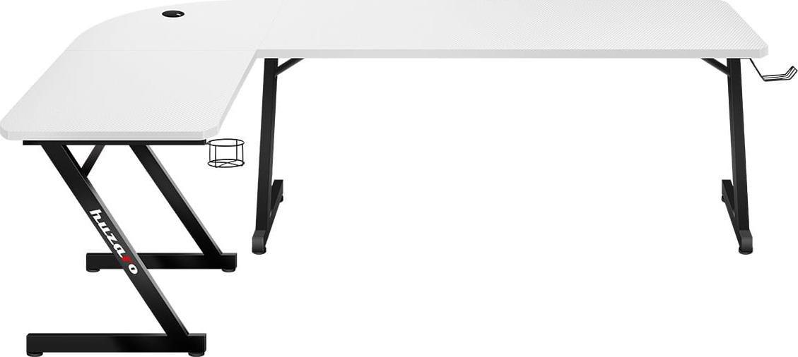 Tavolinë gaming Huzaro Hero 7.0, 154 x 117 cm, e bardhë