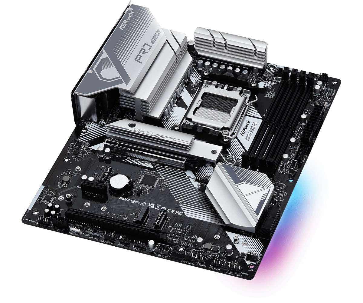 Pllakë amë Asrock B650 Pro RS AMD B650 Socket AM5 ATX 4