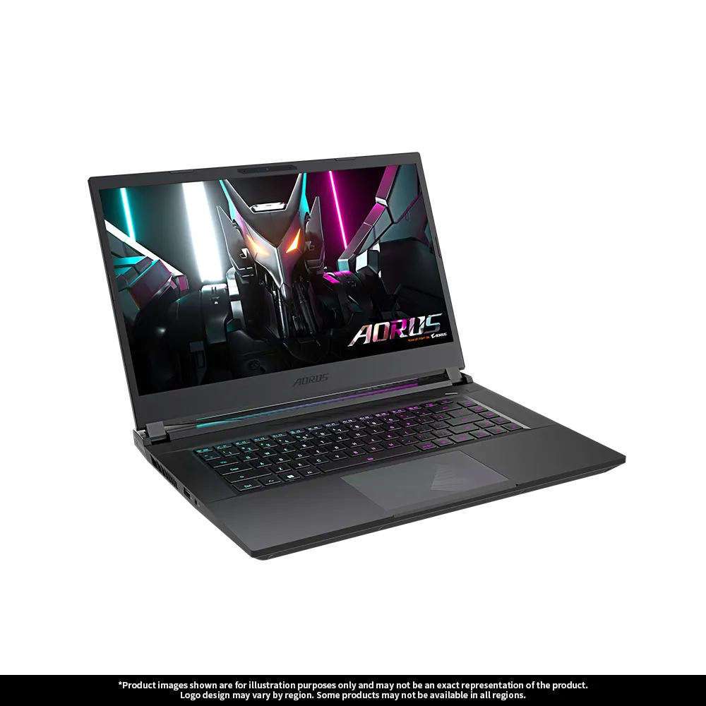 Laptop GIGABYTE AORUS 15 (2023) 9KF, 15.6", Intel Core i5, 8GB RAM, 512GB SSD, NVIDIA GeForce RTX 4060 8GB GDDR6, i zi