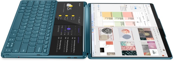 [OUTLET] Laptop Lenovo Yoga Book 9 13IRU8, 13.3", Intel Core i7, 16GB RAM, 1TB SSD, Intel Iris Xe Graphics, i kaltër	