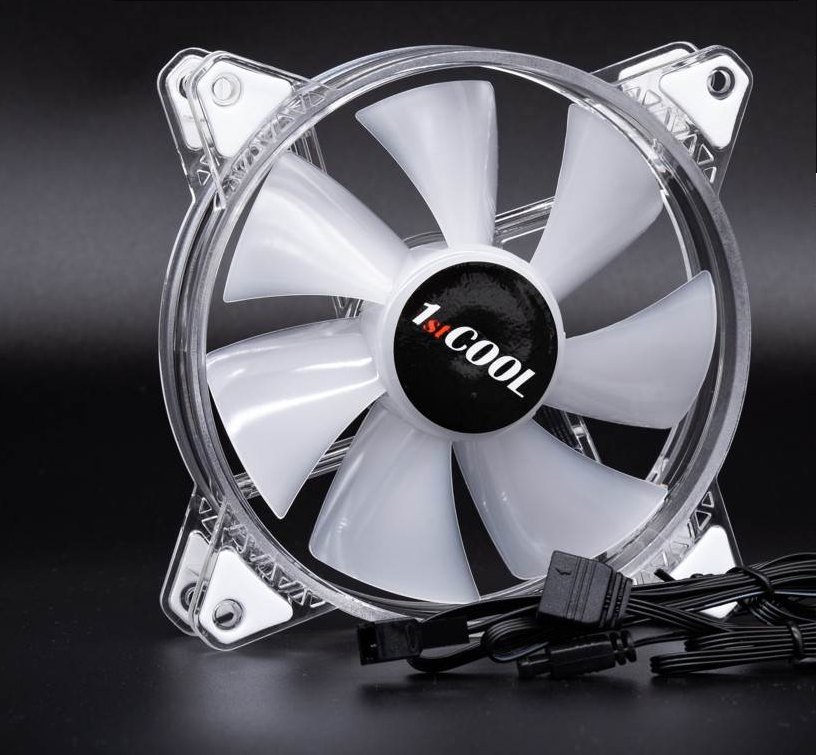 Ftohës 1stCOOL AURA EVO F12 ARGB (F12-AURA-EVO-CR), 120 mm