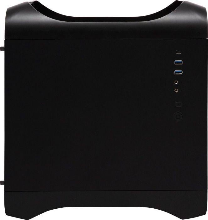 Kasë BitFenix Prodigy M 2022, e zezë, Mini Tower