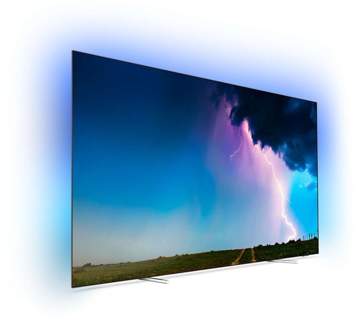 Televizor Philips 65OLED754 - 65" (164cm) OLED, 4K UHD, argjendtë               