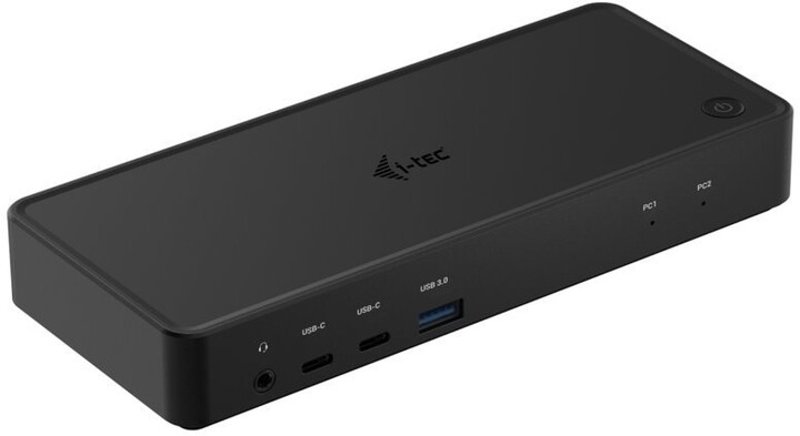 Docking station i-tec USB-C/Thunderbolt Dual Display, KVM pro 2 PC, DP, HDMI, PD 65/100W
