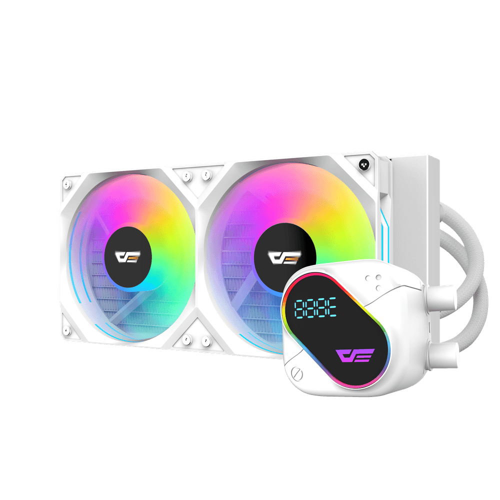 Ftohës Darkflash DO240 AIO Liquid Cooler, 240mm, i bardhë