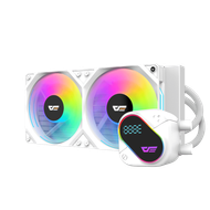 Ftohës Darkflash DO240 AIO Liquid Cooler, 240mm, i bardhë