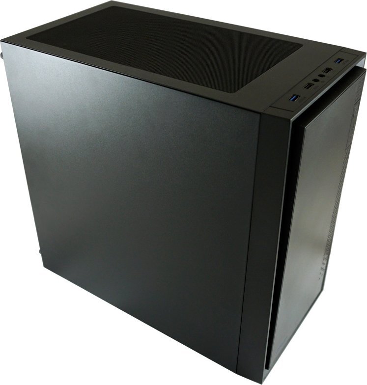 Kuti kompjuteri LC-Power 2016MB Micro Tower, për ATX mATX, e zezë