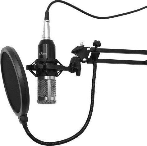 Set mikrofoni Media-Tech MT397S, kondensator, USB, i zi