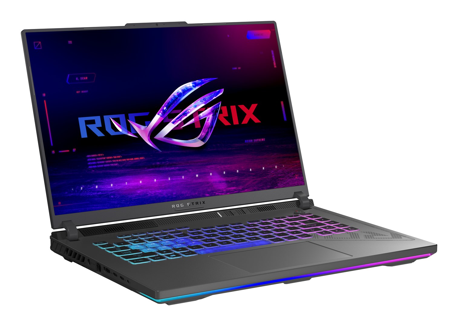 Laptop ASUS ROG Strix, 16", Intel i7-13650HX, 16 GB RAM, 512 GB SSD, NVIDIA GeForce RTX 4080, i zi