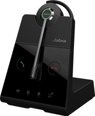 Безжични слушалки Jabra Engage 65 SE Convertible, микрофон со намалување на бучава, професионални, црна