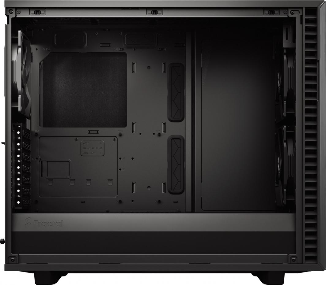 Kasë Fractal Design Define 7 TG Clear Tint, Midi Tower