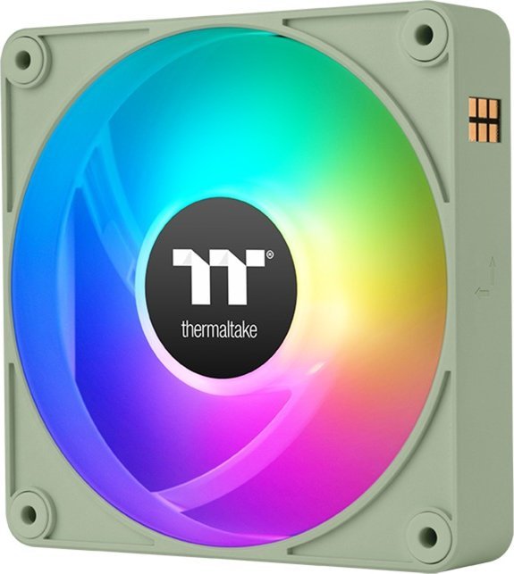 Вентилатор за PC Thermaltake CT120 EX Reverse ARGB, сет 3 парчиња, 120 mm, матча зелена