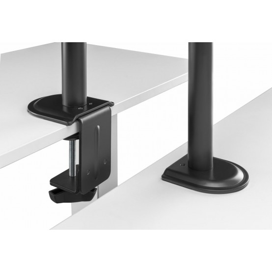 Stendë për monitorë Serioux SRXA-MM66-C024, 17"-32", dy monitorë, e zezë