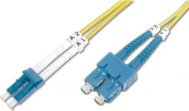 Kabllo rrjeti me fibër optike Intellinet Network Solutions LC-SC Duplex, 3m
