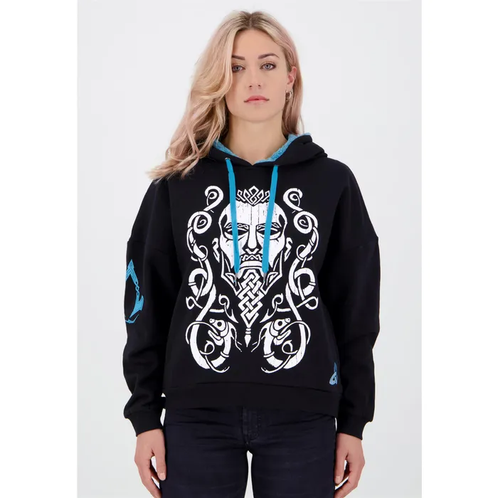 Duks për femra Assasin Creed Valhalla, XL, i zi