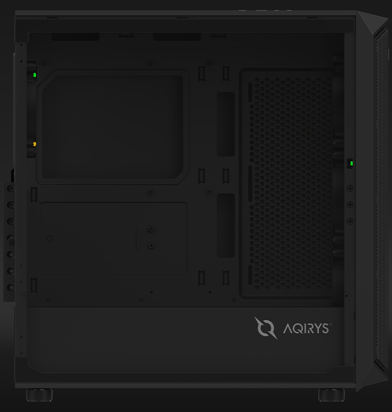 Kuti kompjuterike gaming WEZEN Pro, ATX, 4x 120mm RGB, e zezë