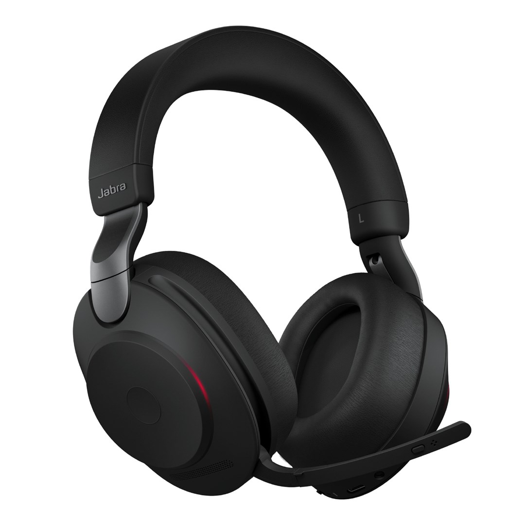 Kufje Jabra Evolve2 85, Link380c UC Stereo, Bluetooth, USB, të zeza