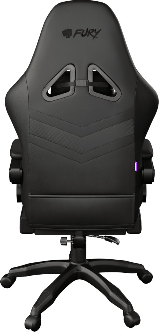 Karrige gaming Fury Shinai S4, ergonomike, me jastëkë veluri, e zezë