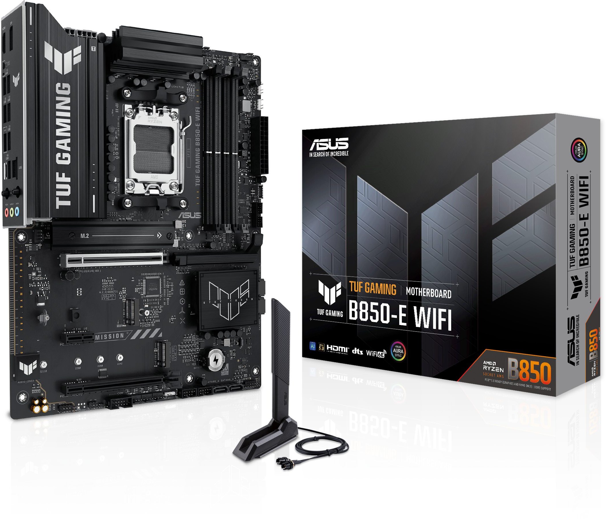 Pllakë amë ASUS TUF Gaming B850 E WiFi, Socket AM5, ATX