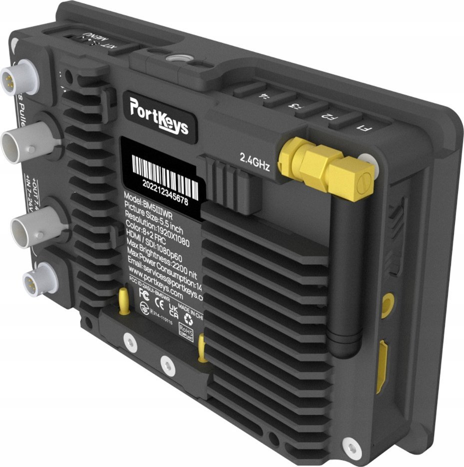 Monitor për kamera Portkeys BM5 III WR, 5.5", WCG, 2200 nits