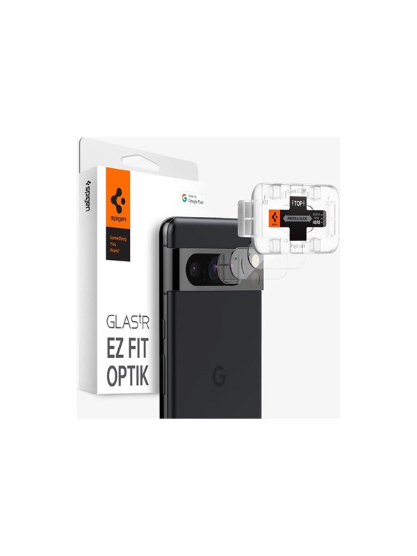 Mbrojtës kamere Spigen GLAS.tR Optik EZ Fit, për Google Pixel 8 Pro, xham i tejdukshëm
