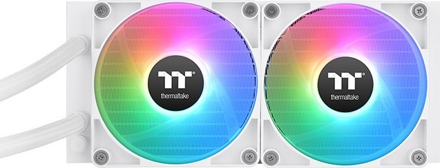Ftohës uji për procesor Thermaltake TH240 V2 ARGB, radiator 240 mm, komplet AIO, i bardhë