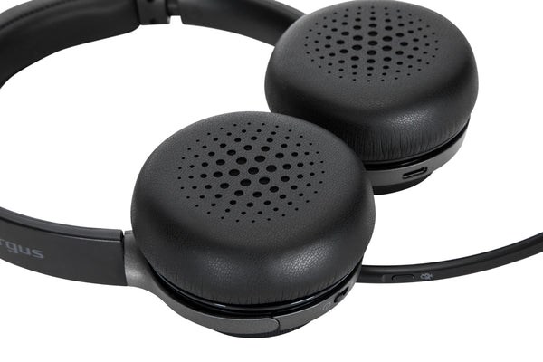 Kufje Stereo me Bluetooth Targus, universale, 410 mAh, të zeza