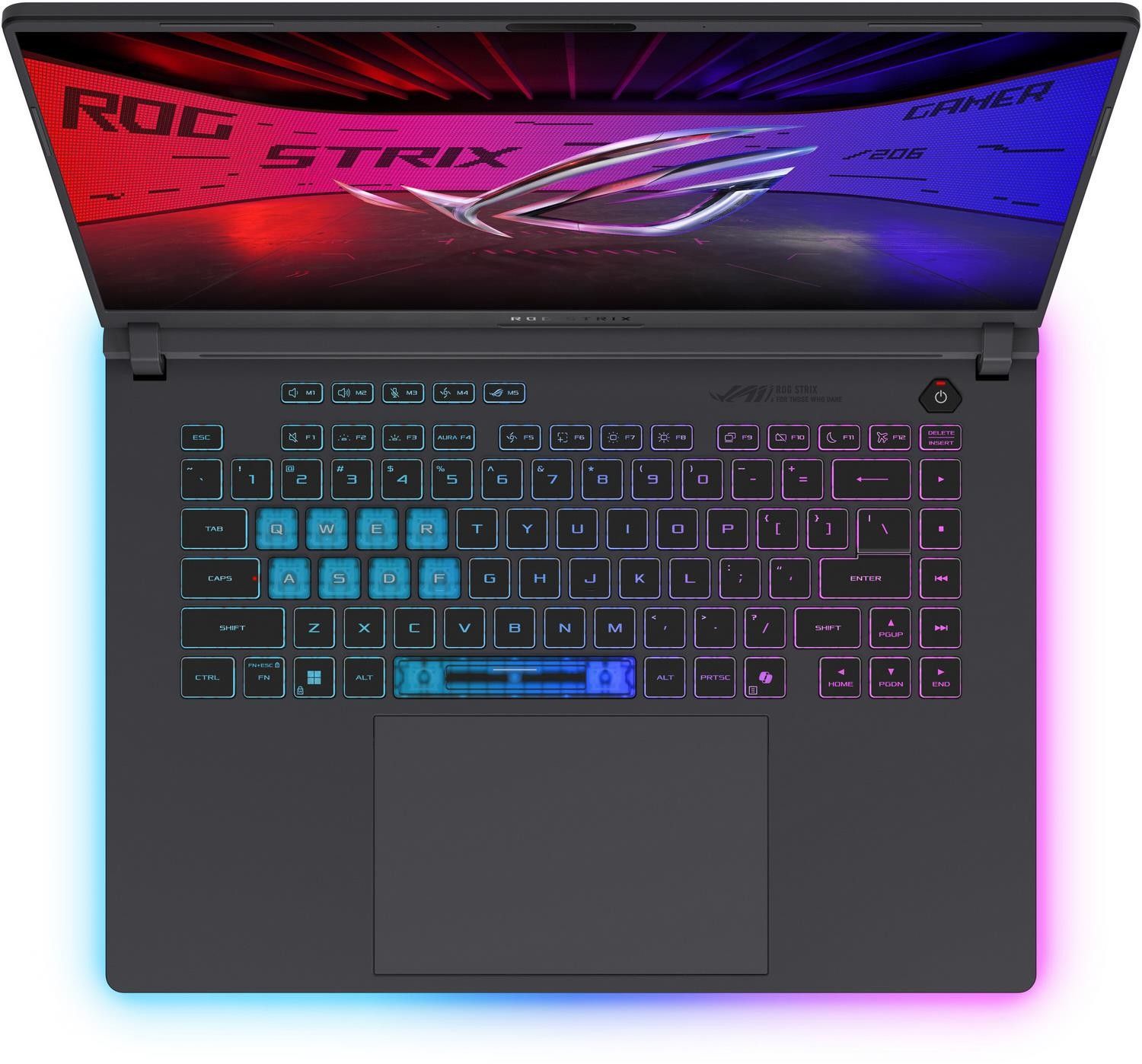 Laptop ASUS ROG Strix G16 G615JH-I5165W, 16", Intel Core i5-13450HX, 16GB RAM, 512GB + 2TB SSD, NVIDIA GeForce RTX 5050, i zi