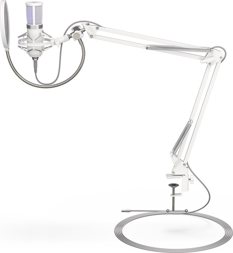 Mikrofon Endorfy Solum Streaming Onyx, i bardhë