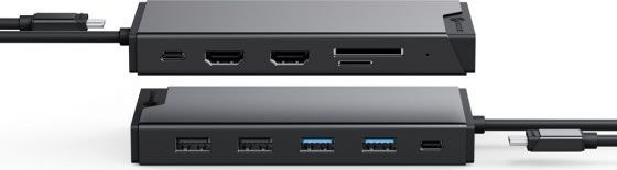 Dock USB C ALOGIC MV2, USB 3.2 Gen 1, Gigabit Ethernet, gri