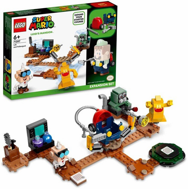 Set LEGO® Super Mario Bargain Package - Luigi 71387 Starter Set + 71397 dhe 71399 Expansion Sets