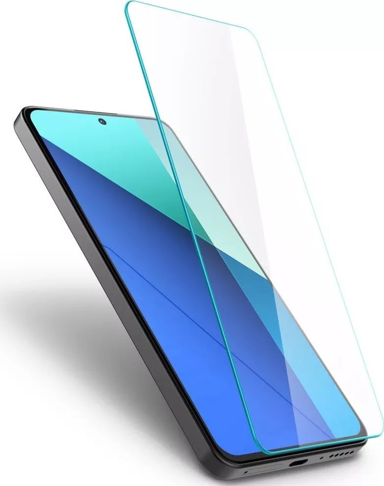 Mbrojtës ekrani Spigen Glass TR Slim për Xiaomi Redmi Note 13, xham i temperuar, 2 copë, transparent