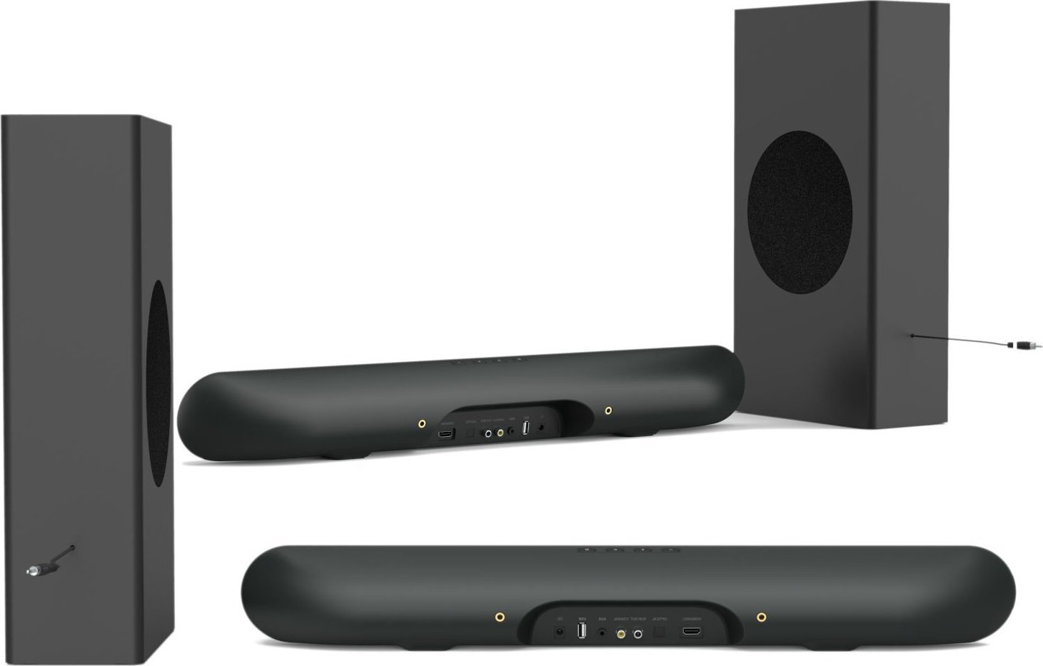 Soundbar Mozos Cinema 2.1, Bluetooth, HDMI ARC, i zi
