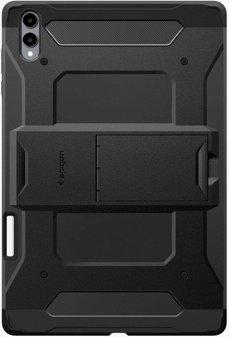 Mbulesë tablet Spigen Tough Armor Pro, Samsung Galaxy Tab S11 Ultra 14.6", mbrojtje kundër goditjeve, e zezë