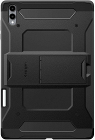 Mbulesë tablet Spigen Tough Armor Pro, Samsung Galaxy Tab S11 Ultra 14.6", mbrojtje kundër goditjeve, e zezë