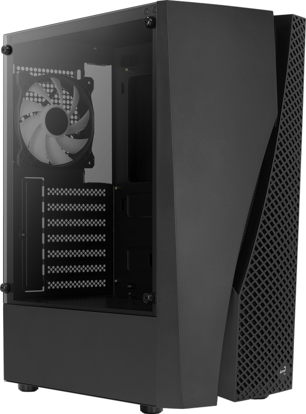 [OUTLET] Kasë Aerocool Wave v3 Midi-Tower, e zezë