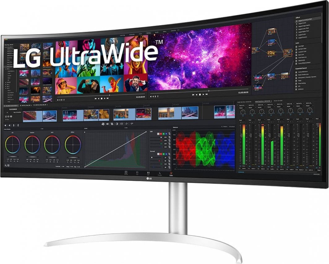 Monitor LG UltraWide 40WP95CP-W, 5K2K, 39.7", i bardhë