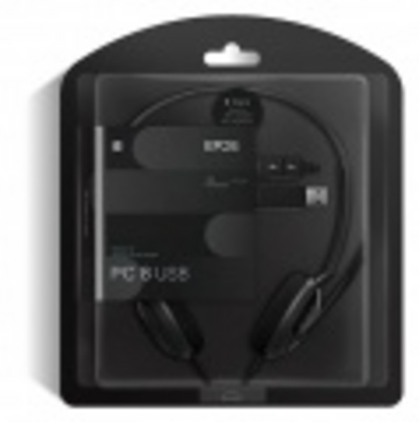 Kufje EPOS PC 8, USB, të zeza