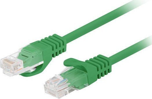 Kabllo rrjeti Lanberg Patchcord CAT 6 UTP, 1.5m, set 10 copë, e gjelbër
