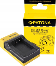 Karikues baterie PATONA Photo Canon LP-E6 Slim, USB, i zi