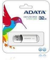USB Memorie ADATA C906, 32GB, USB 2.0, e bardhë