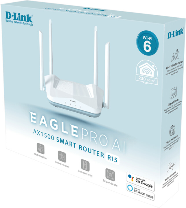 Рутер	D-Link R15 Eagle PRO AI Smart
