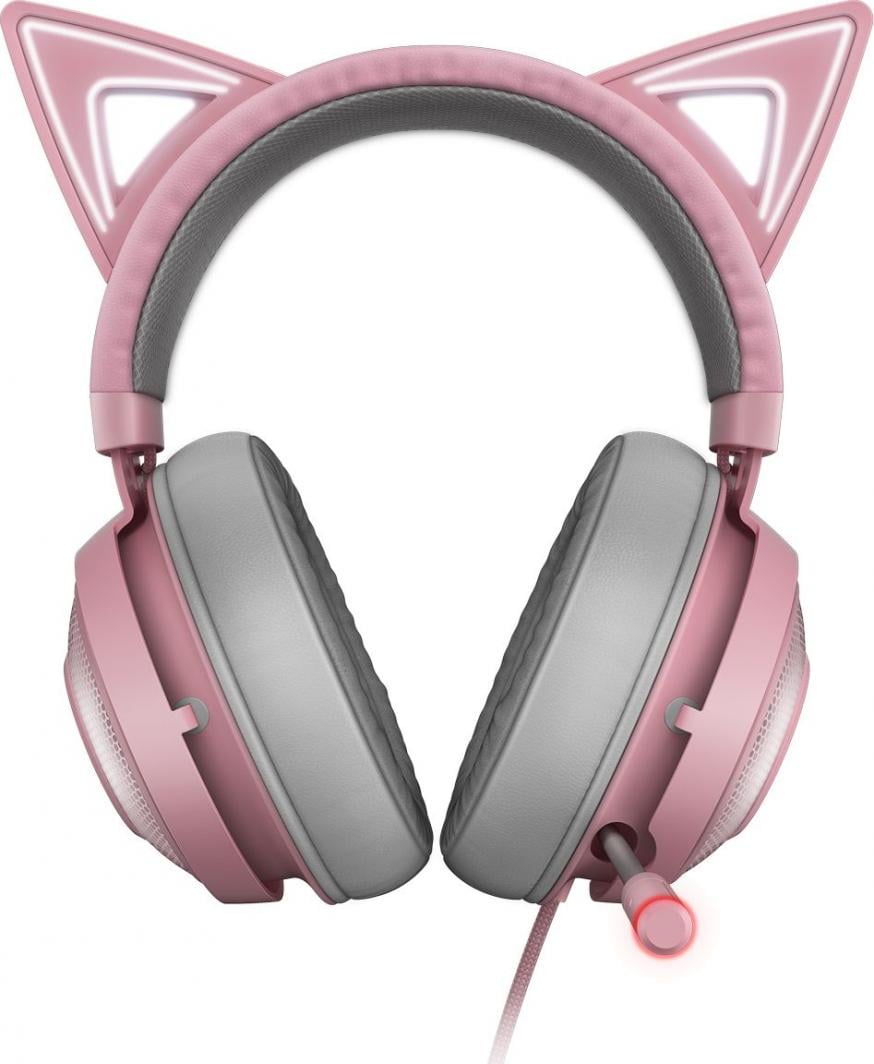 Kufje Razer Kraken Kitty Edition, rozë