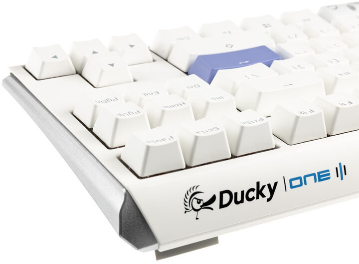 Tастатура Ducky One 3 Classic Pure White TKL, RGB LED, MX–Brown