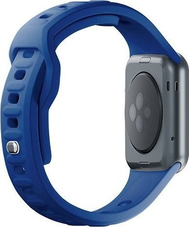 Rrip silikoni 3mk për Apple Watch, 38 40 41 mm, blu