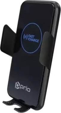 Полнач за автомобил без кабли Prio Fast Wireless Car Charger, 15W, USB C, црн
