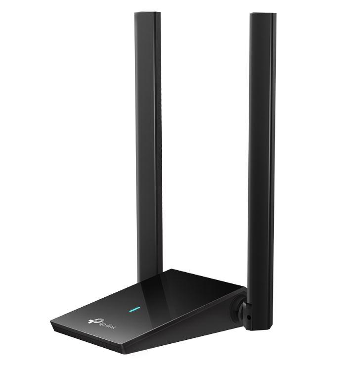 Kartelë rrjeti TP-Link Archer TX20U Plus, Wi-Fi USB, me antena të jashtme, e zezë