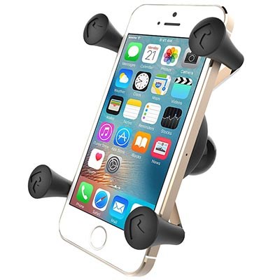 Mbajtëse telefoni Ram Mounts Universal X Grip RAM HOL UN7BU, me sferë 1", e zezë