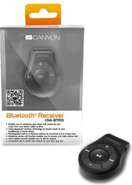 Adapter Bluetooth multimedial Canyon Pilot, me mikrofoni, i zi